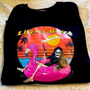 Life’s a beach sweatshirt